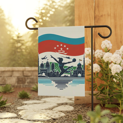 Flag Village Tajikistan Flag Sporting Garden & House Banner TJK0004