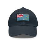 Flag Village Tuvalu Flag Hat Cap with Leather Patch