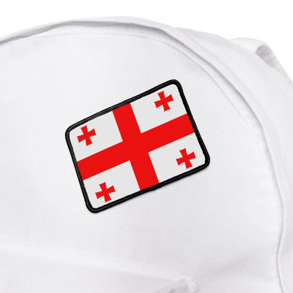 Flag Village Georgia Flag Embroidery Iron-On Patches