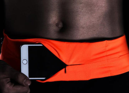 Flag Village Outdoor Sports Waistband Elastic Mobile Phone Bag Sports Belt Bag