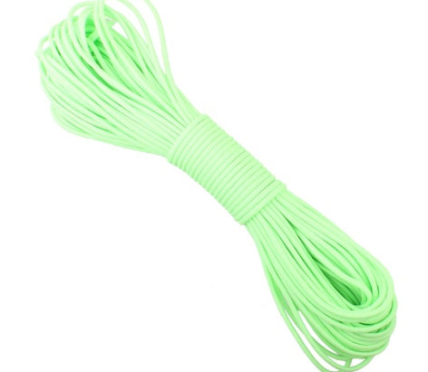 Flag Village Luminous 9-core luminous rope Camping outdoor safety equipment special rope 9-cell umbrella rope