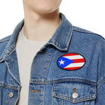 Flag Village Puerto Rico State Flag Embroidered Iron-On Patch