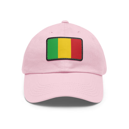 Flag Village Mali Flag Hat Cap with Leather Patch