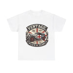 Flag Village UK Vintage Car Flag T-SHIRT Heavy Cotton Tee UK0005