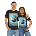 Flag Village Argentina Sporting Flag T-SHIRT Heavy Cotton Tee ARG0003