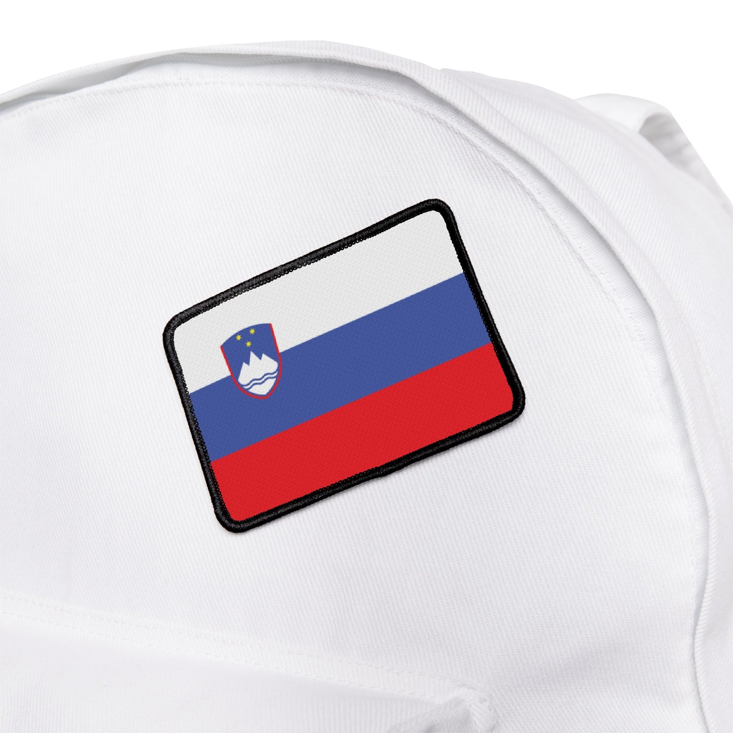 Flag Village Slovenia Flag Embroidery Iron-On Patches
