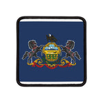 Flag Village Pennsylvania State Flag Embroidered Iron-On Patch