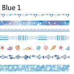 Flag Village Gift box tape set Luyu series DIY daily material stickers