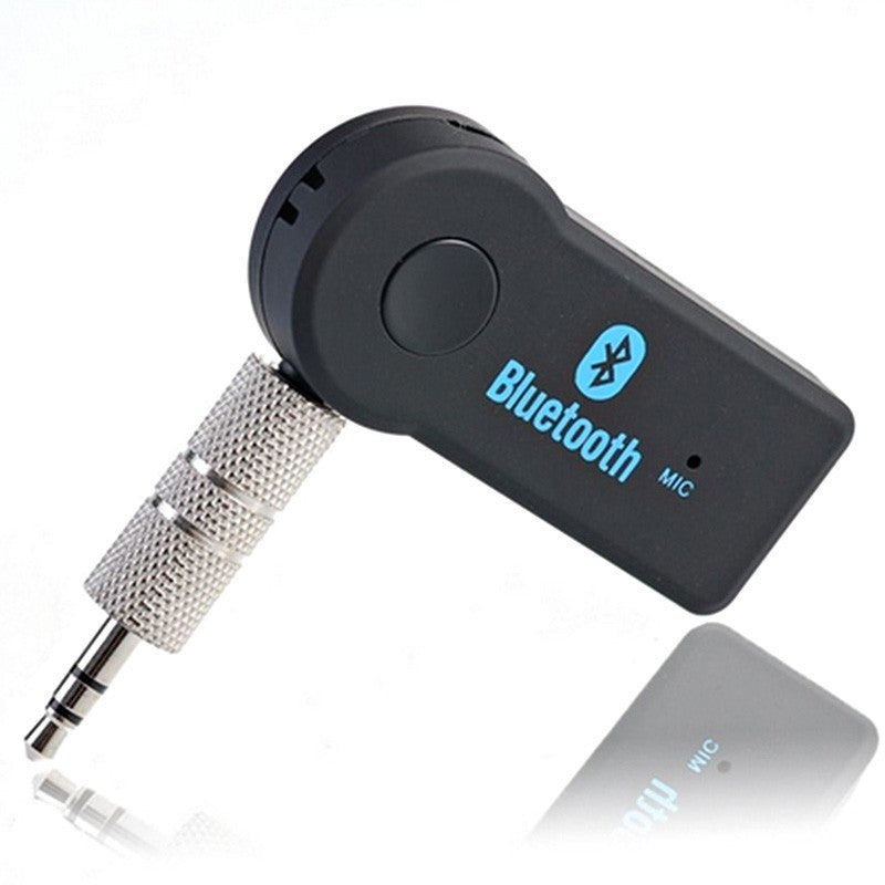 Flag Village Auto Tools Handfree Car Bluetooth Music Receiver Universal 3.5mm Streaming A2DP Wireless Auto AUX Audio Adapter With Mic For Phone MP3