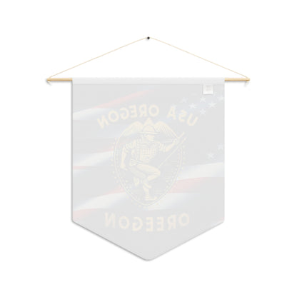 Flag Village Oregon State Flag Pennant Sporting Home Wall decoration OR0001