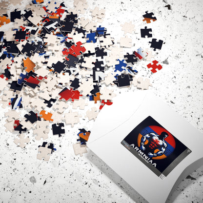 Flag Village Armenia Sporting Flag Puzzle (110, 252, 520, 1014-piece) ARM0002
