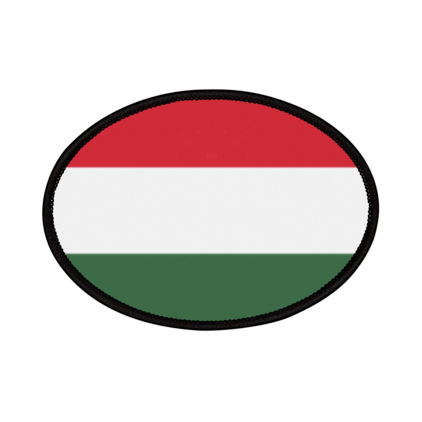 Flag Village Hungary Flag Embroidery Iron-On Patches