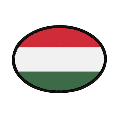 Flag Village Hungary Flag Embroidery Iron-On Patches