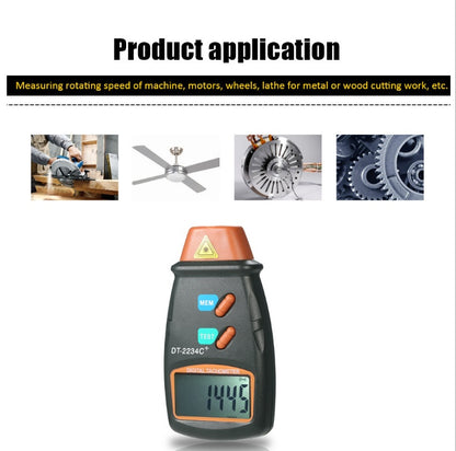 Flag Village Auto Tools Digital Tachometer