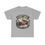 Flag Village UK Vintage Car Flag T-SHIRT Heavy Cotton Tee UK0005
