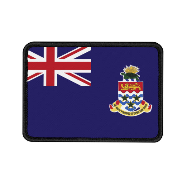 Flag Village Cayman Islands State Flag Embroidered Iron-On Patch