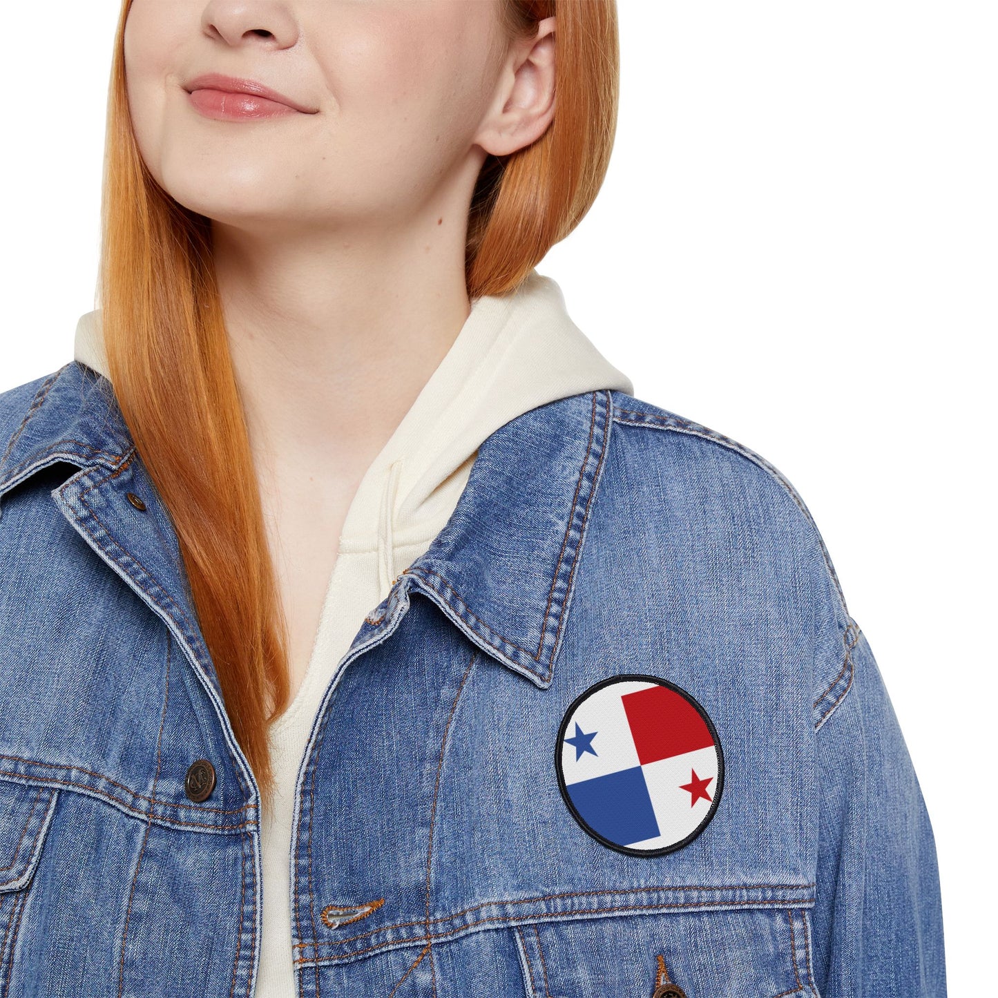 Flag Village Panama Flag Embroidery Iron-On Patches