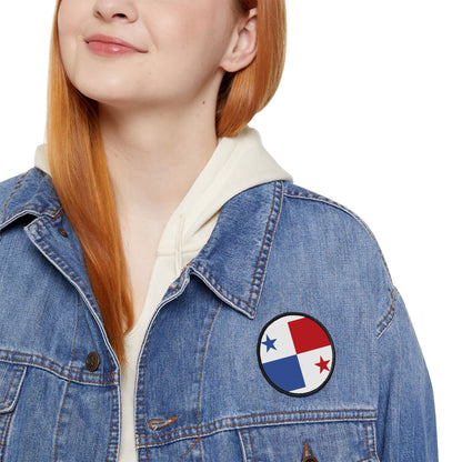 Flag Village Panama Flag Embroidery Iron-On Patches