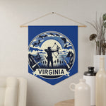 Flag Village Virginia State Flag Pennant Sporting Home Wall decoration VA0002