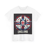 Flag Village England Sporting Flag T-SHIRT Heavy Cotton Tee GBR0008