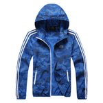 Flag Village Outdoors Outdoor Sports Skin Wind Coat Summer Men's Thin Long Sleeved Jacket Sunscreen Waterproof And Breathable Clothes