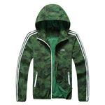 Flag Village Outdoors Outdoor Sports Skin Wind Coat Summer Men's Thin Long Sleeved Jacket Sunscreen Waterproof And Breathable Clothes