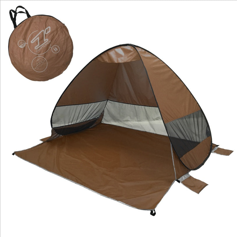 Flag Village Automatic Beach Tent