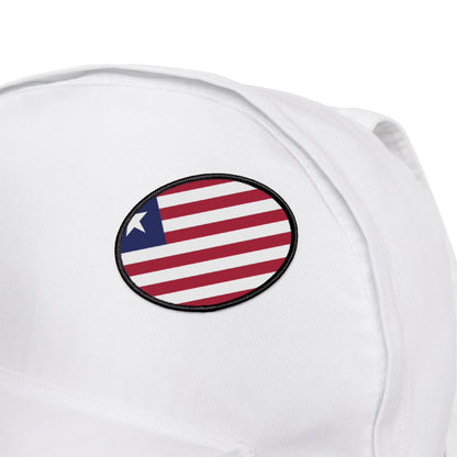 Flag Village Liberia Flag Embroidery Iron-On Patches