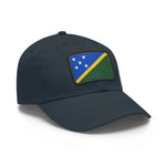 Flag Village Solomon Islands Flag Hat Cap with Leather Patch