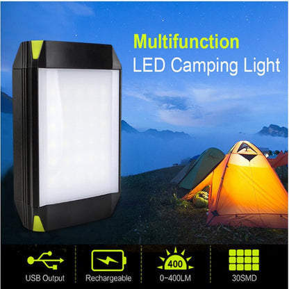 Flag Village Lampe de camping rechargeable LED | Batterie externe USB