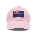 Flag Village New Zealand Flag Hat Cap with Leather Patch