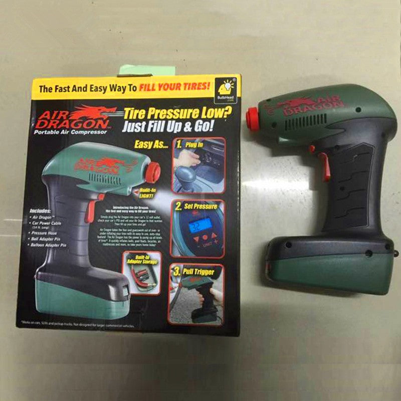 Flag Village Auto Tools Mini Digital Inflator Pump