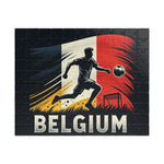Flag Village Belgium Sporting Flag Puzzle (110, 252, 520, 1014-piece) BEL0005