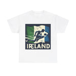 Flag Village Ireland Sporting Flag T-SHIRT Heavy Cotton Tee IRL0008