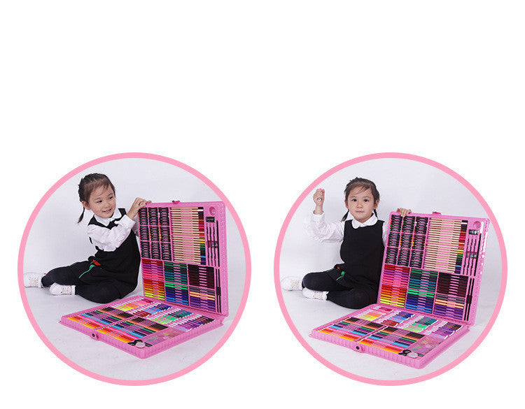 Flag Village Children's Drawing Pen Set Watercolor Pen Gift Box