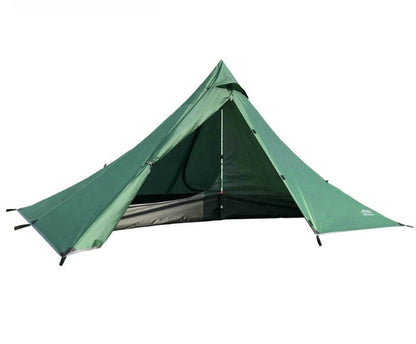 Flag Village Portable camping pyramid tent single outdoor equipment camping supplies