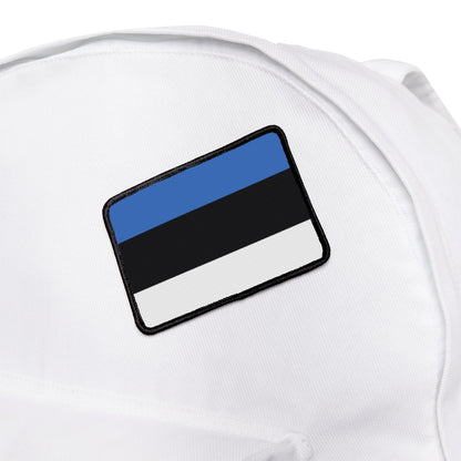 Flag Village Estonia Flag Embroidery Iron-On Patches