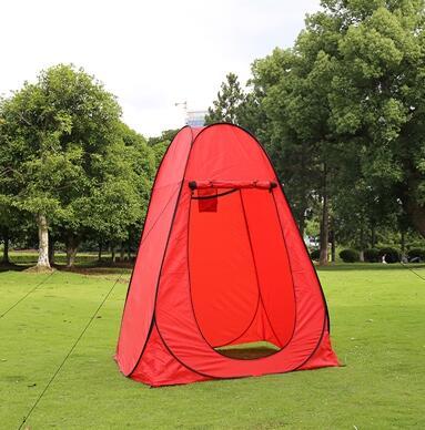 Flag Village Portable Privacy Shower Toilet Automatic Camping Tent UV Function Travel Camping Tent Outdoor Dressing Beach Sun Shelte