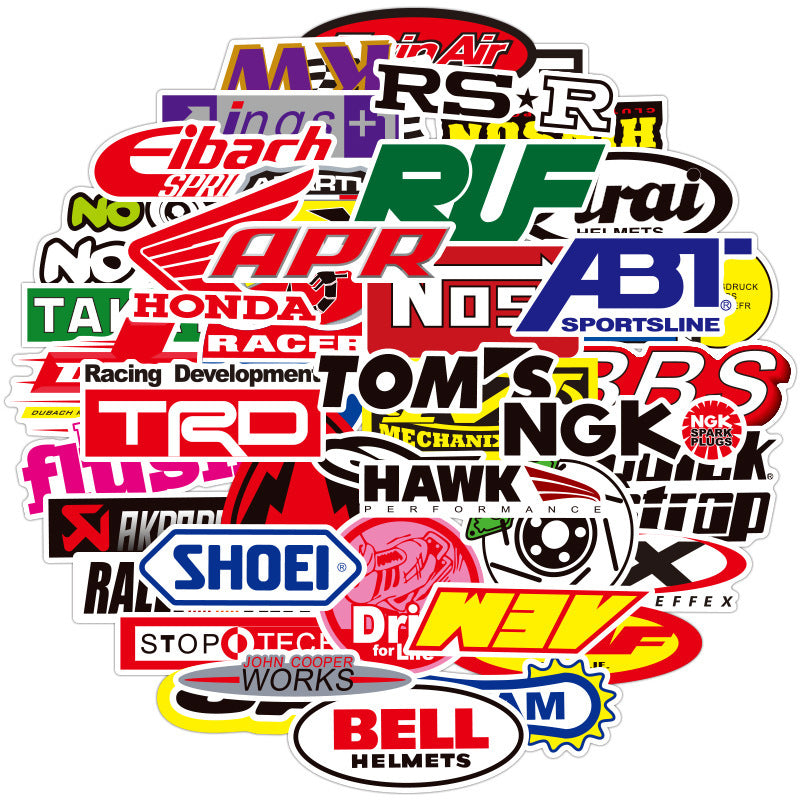 Flag Village Auto Tools Car and motorcycle stickers