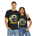 Flag Village Brazil Sporting Flag T-SHIRT Heavy Cotton Tee BRA0012