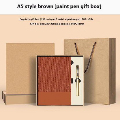 Flag Village Notebook Gift Box Vacuum Cup Set Business Gift Company Activity High-end Practical Gift