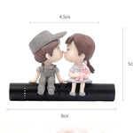 Flag Village Auto Tools Air Outlet Decoration Cartoon Couple Gift Car Perfume Clip