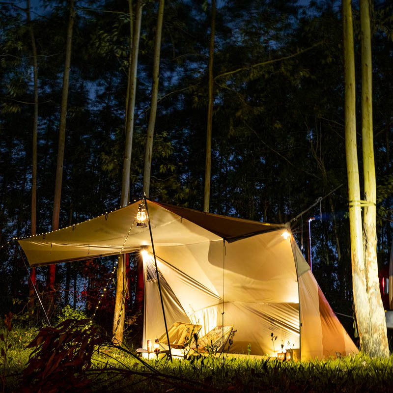 Flag Village Wilderness Hut Hammock Outdoor Living Room Tent