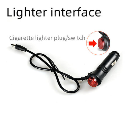 Flag Village Auto Tools Cool LED Car Atmosphere Lights One for Four Colorful