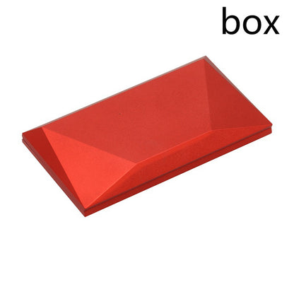 Flag Village 3D Love Box Heart-shaped Rose Flower Rotating Ring Box Valentines Day Gift