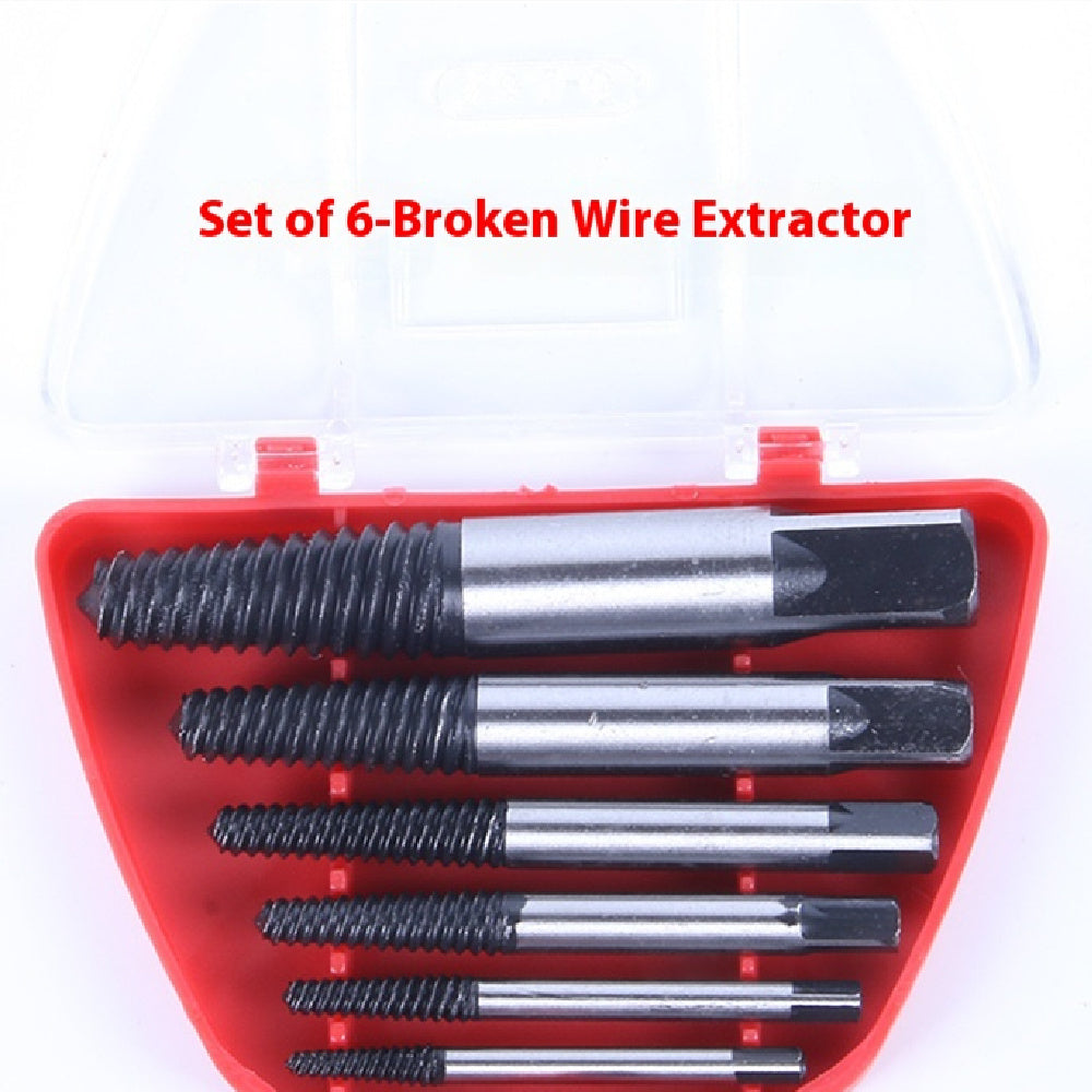 Flag Village Auto Tools Broken Wire Extractor 6 Pieces Nail Puller Tools Suit