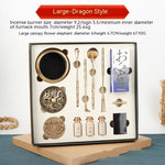 Flag Village Pure Copper Incense Burner Xiangdao Starter Set With Gift Box