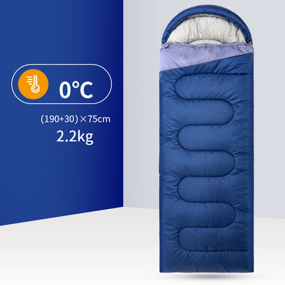 Flag Village Outdoor Camping Portable Warm Trip Sleeping Bag
