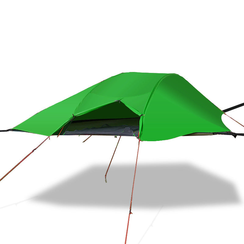 Flag Village Self-Driving Tour Camping Hammock Mosquito Net Suspended Tent Aluminum Pole Waterproof Ultralight Hanging Tree Tent