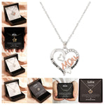 Flag Village Mother's Day Necklace Gift Box Love Necklace For Women Fine Jewelry Women Accessories Fashion Jewelry